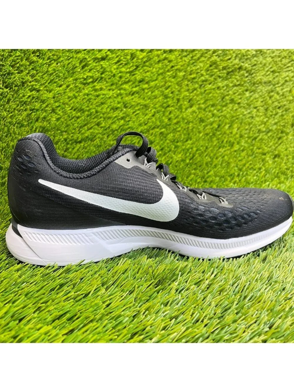 Nike Air Zoom Pegasus 34 Womens Size 8.5 Black Athletic Running Shoes Sneakers